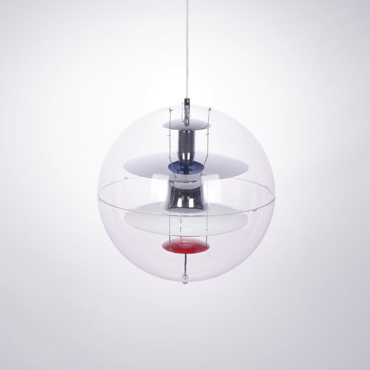 Gyan Futuristische hanglamp van aluminium