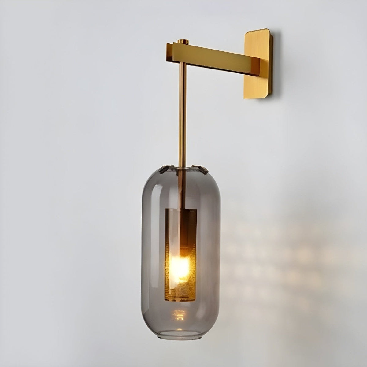 Eirinette Premium Noordse kunst glas wandlamp