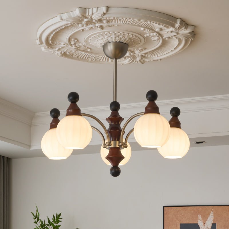 Zosilara traditionele elegantie houten kroonluchter