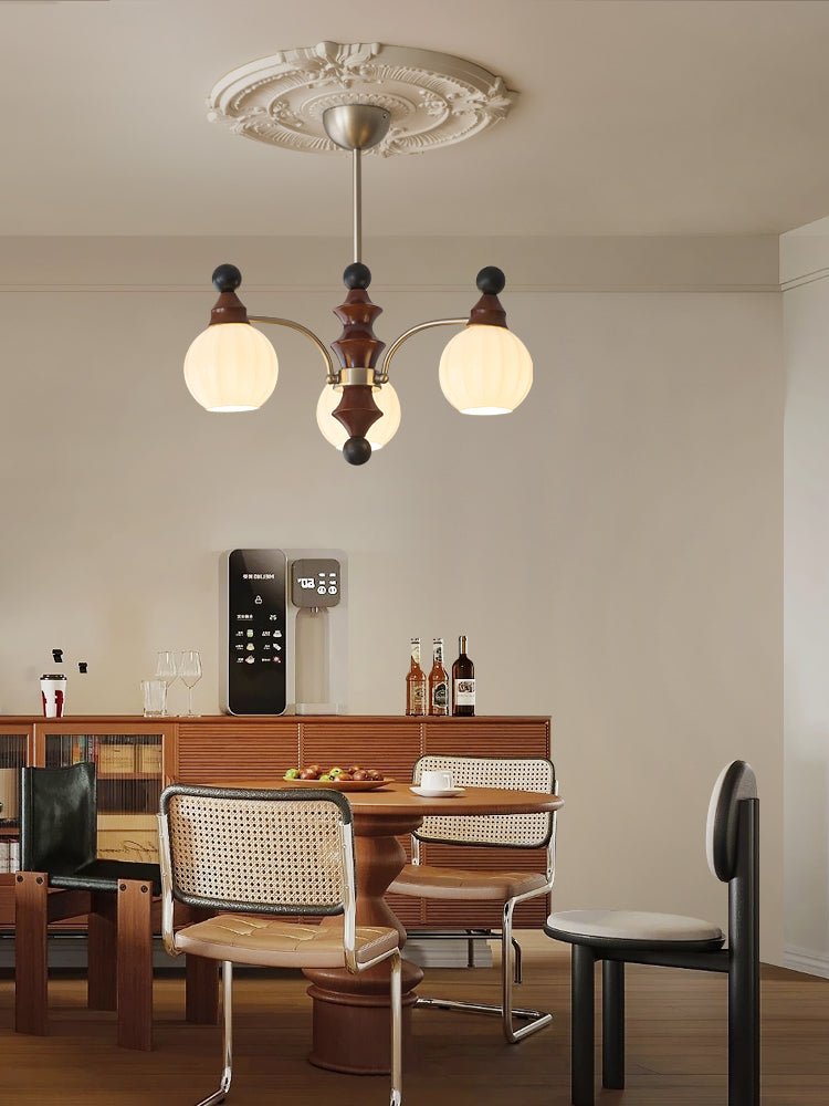Zosilara traditionele elegantie houten kroonluchter