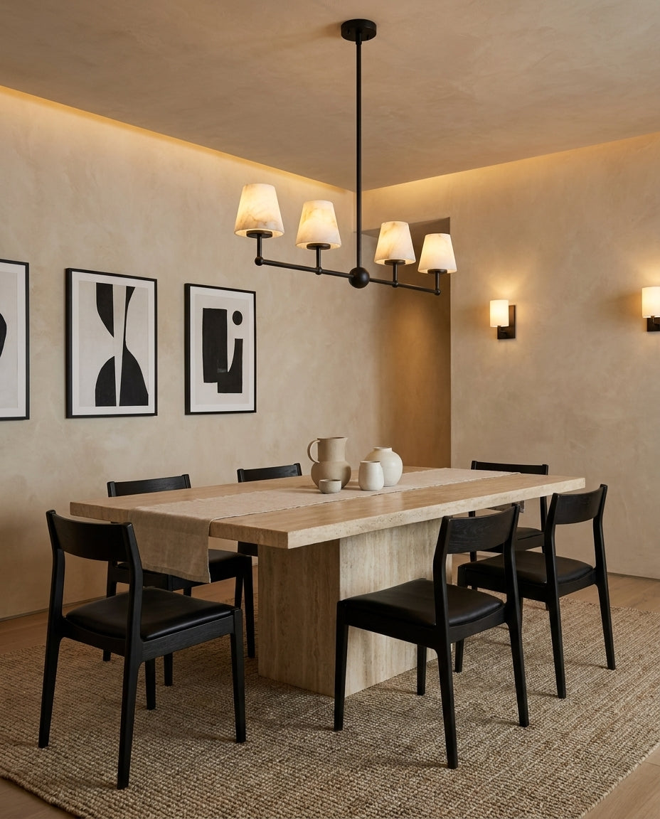 Eastvale9 Albasten Kroonluchter
