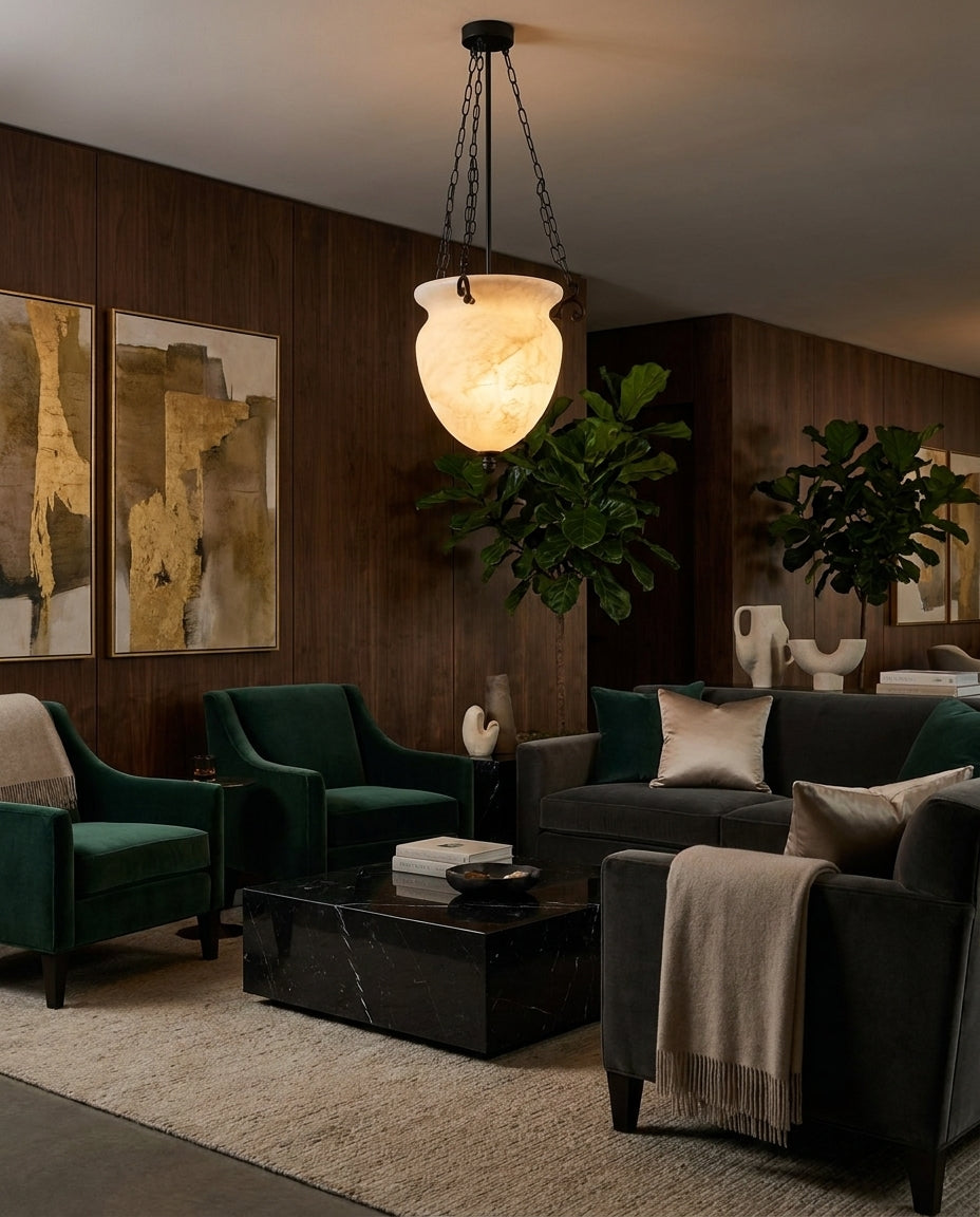 Ashcombe Albasten hanglamp