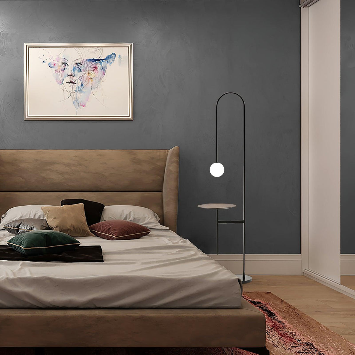 Celonce glas vloerlamp minimalistisch