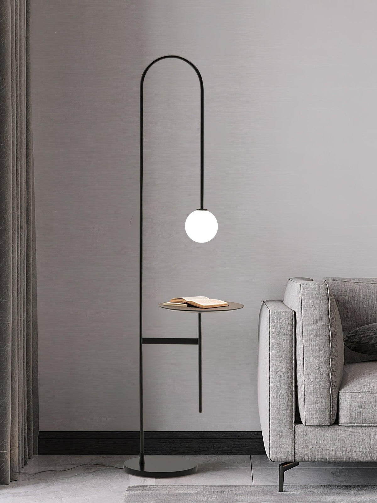 Celonce glas vloerlamp minimalistisch