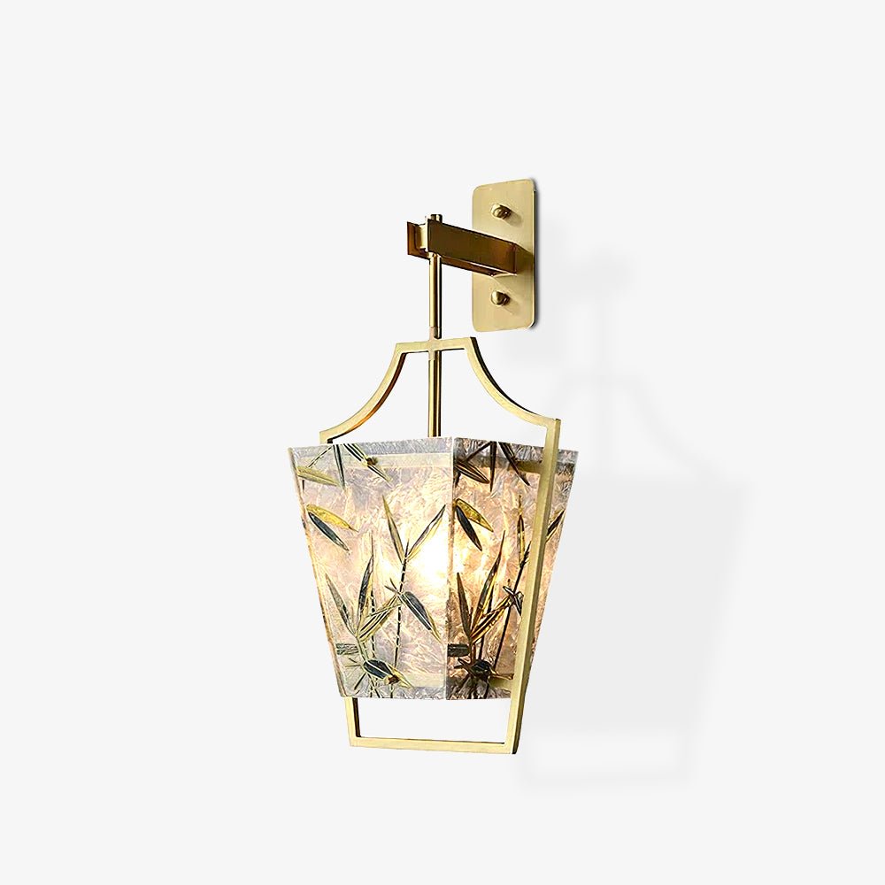 Zenith elegante wandlamp in messing