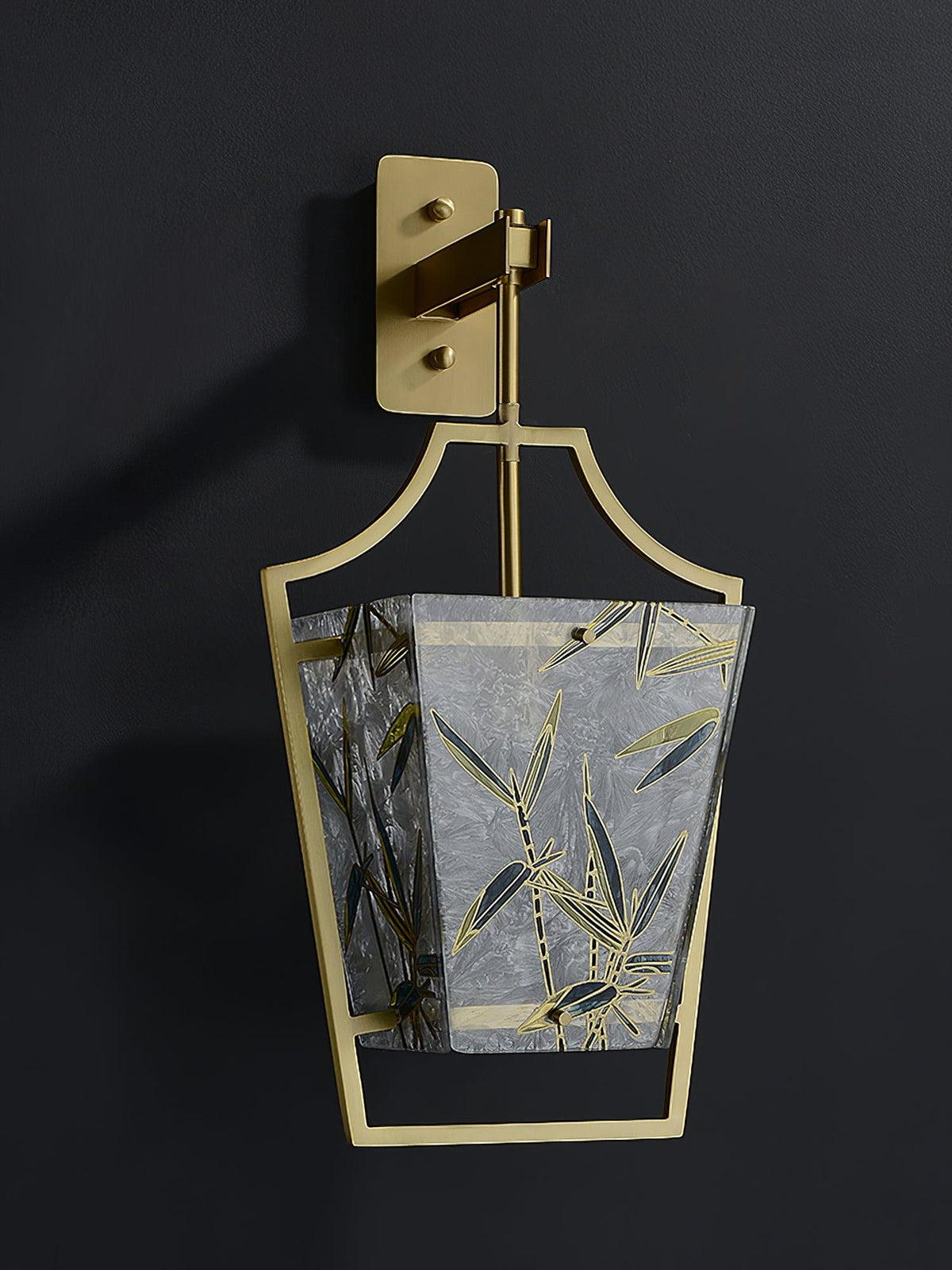 Zenith elegante wandlamp in messing