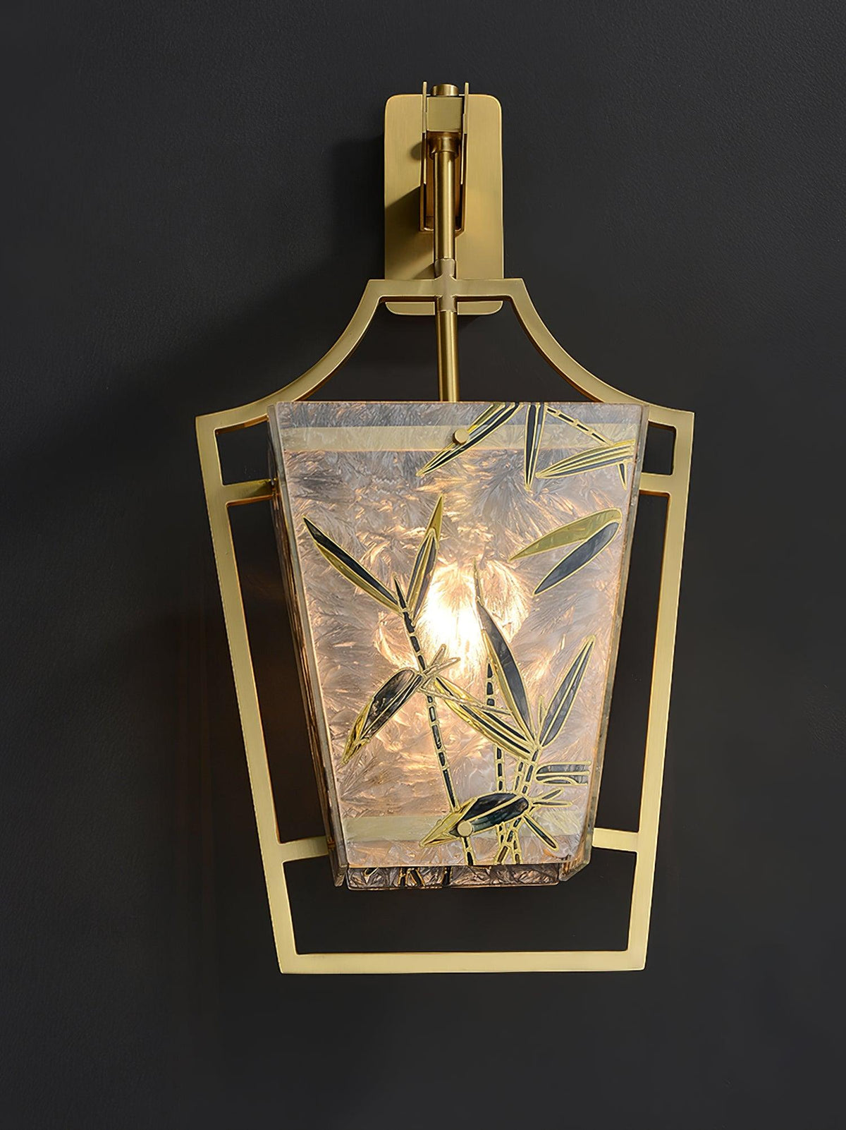Zenith elegante wandlamp in messing