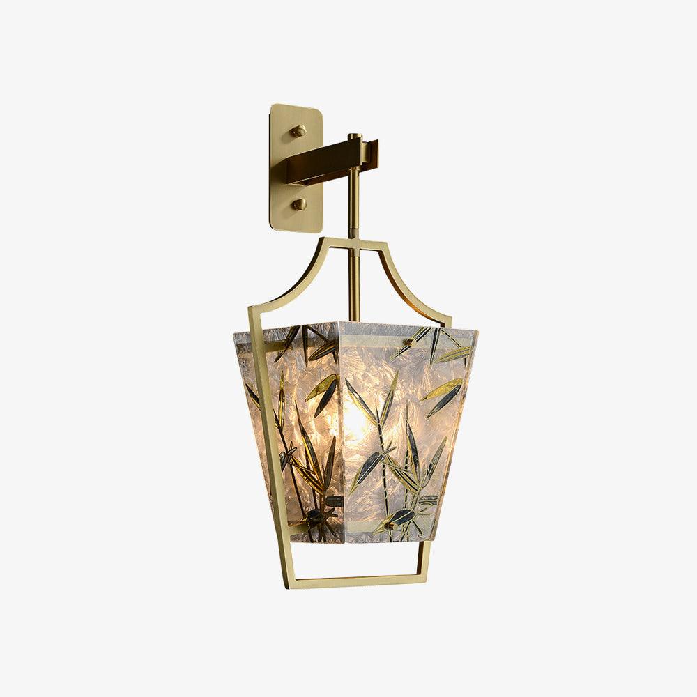 Zenith elegante wandlamp in messing