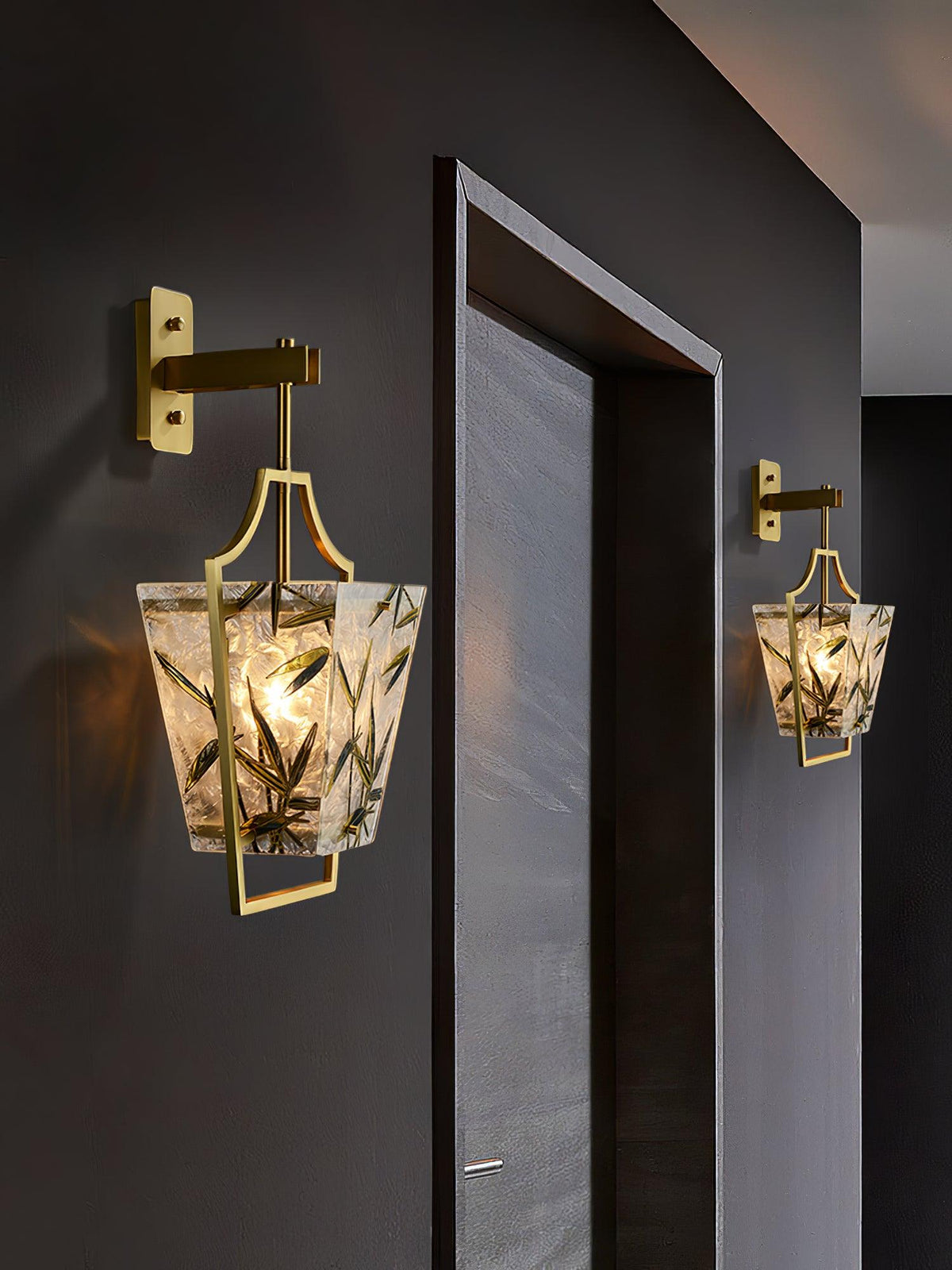 Zenith elegante wandlamp in messing
