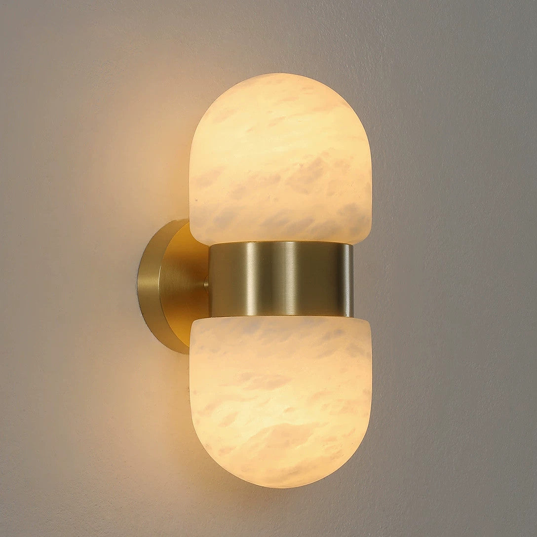 Jorrenhurst Albasten wandlamp