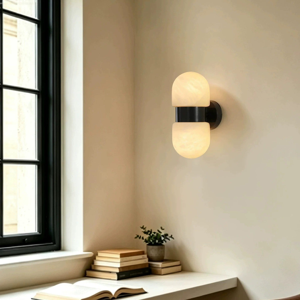 Jorrenhurst Albasten wandlamp