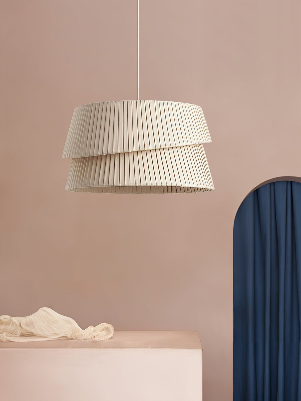 Ilira PremiumElegance Twist hanglamp van stof