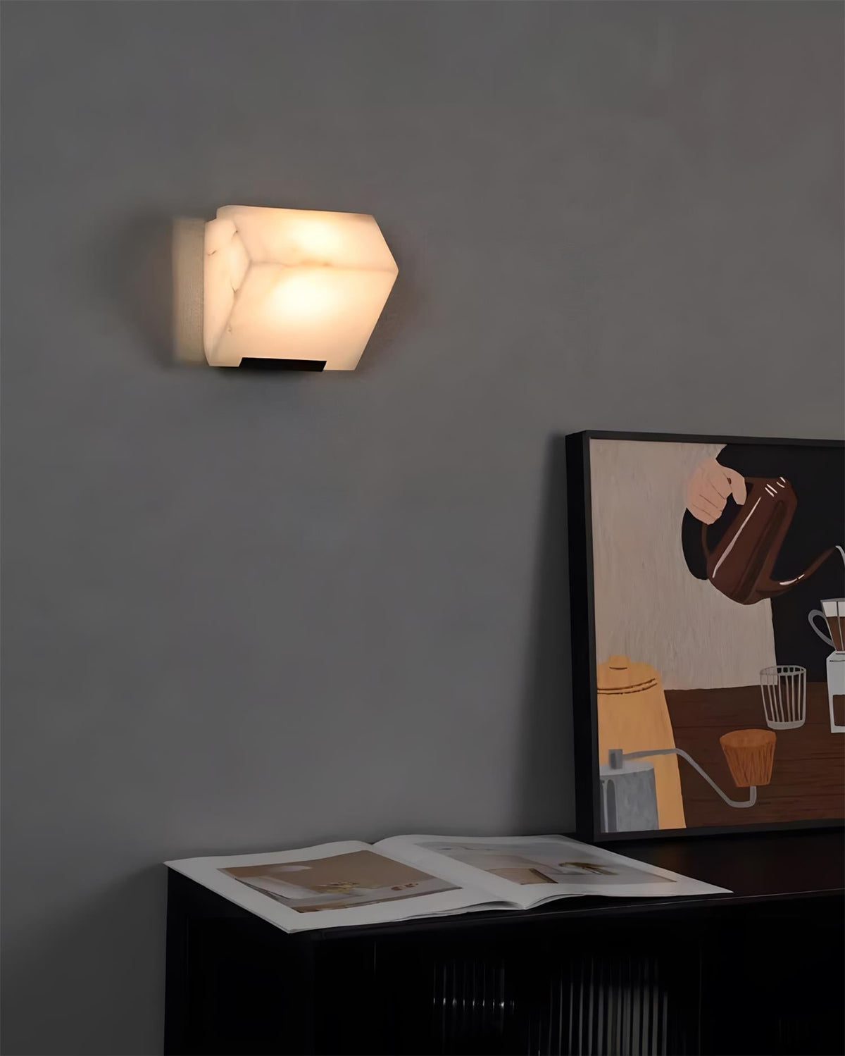 Glacier wandlamp