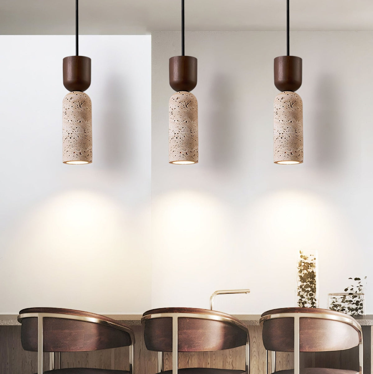 Hyndo hanglamp met kolom