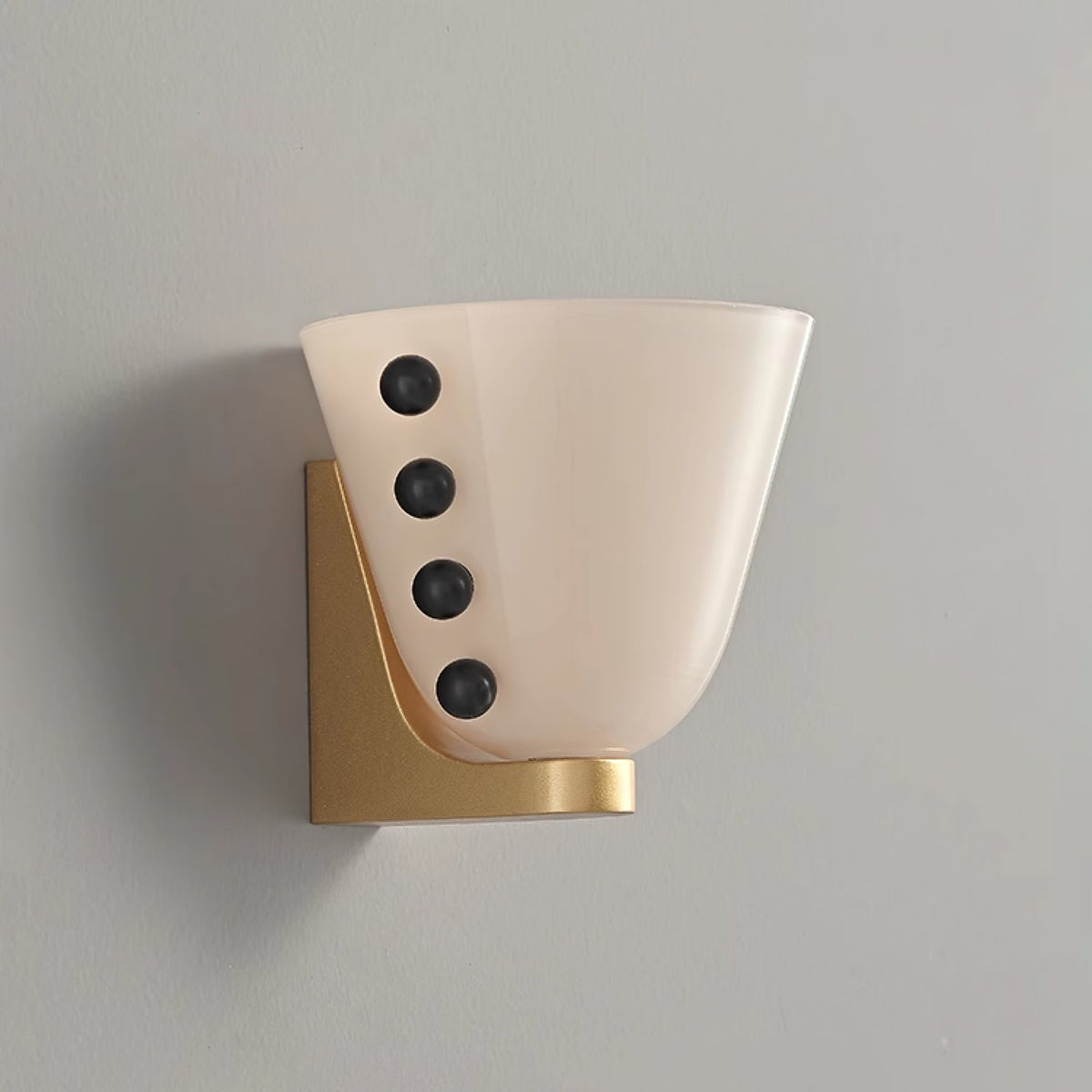Dominic Minimalistische wandlamp van glas