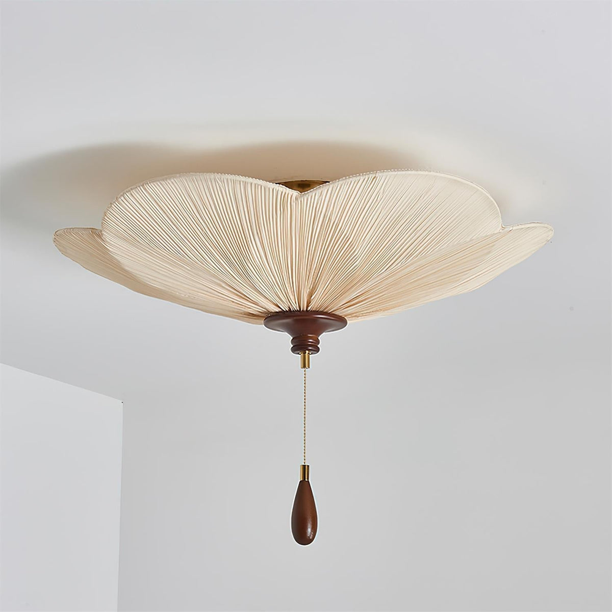 Rivivise plafondlamp met bloemblaadjes