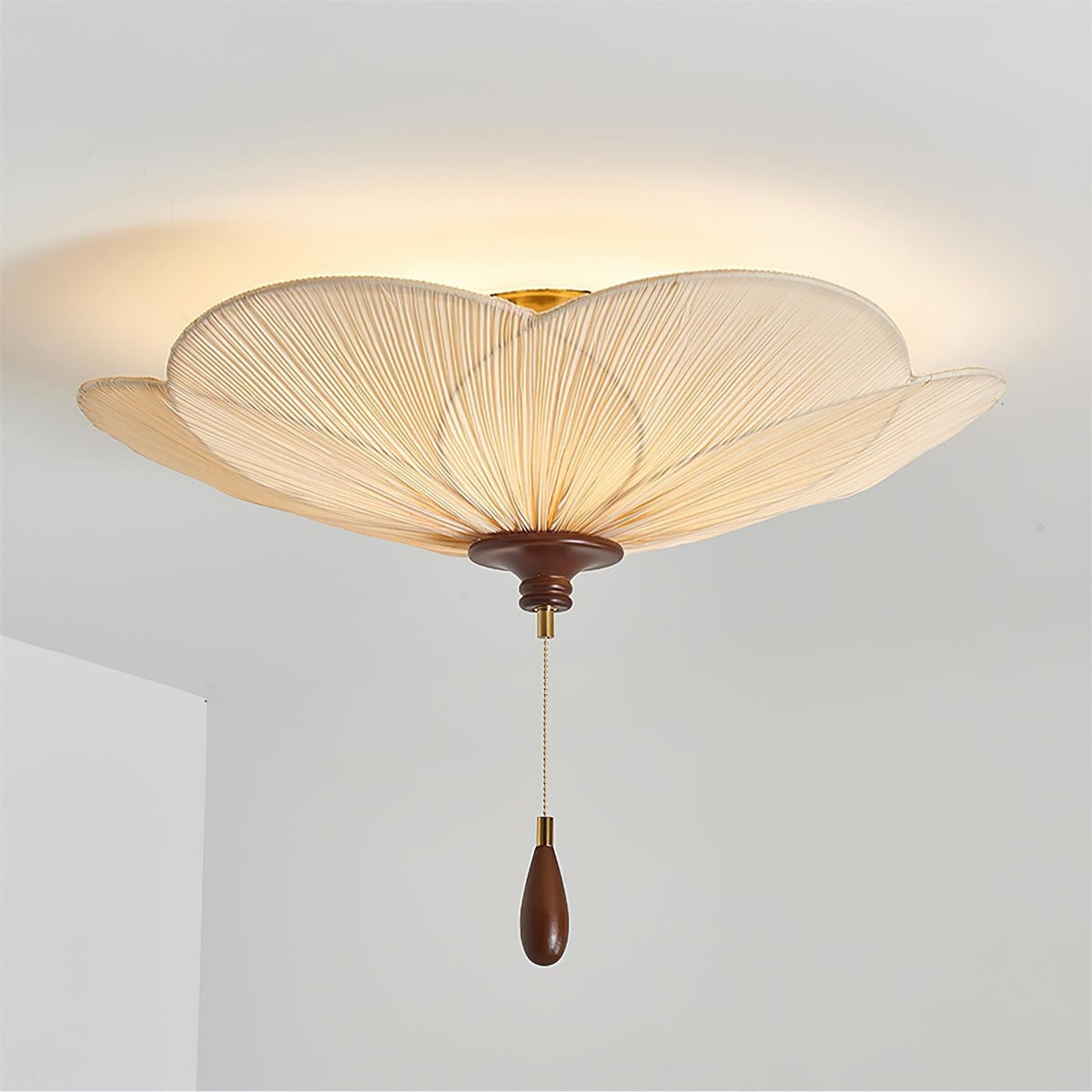 Rivivise plafondlamp met bloemblaadjes