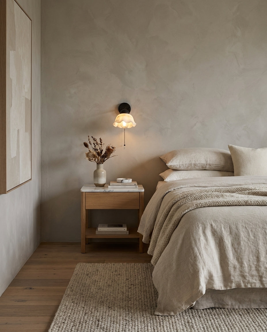 Mavenhurst Albasten wandlamp