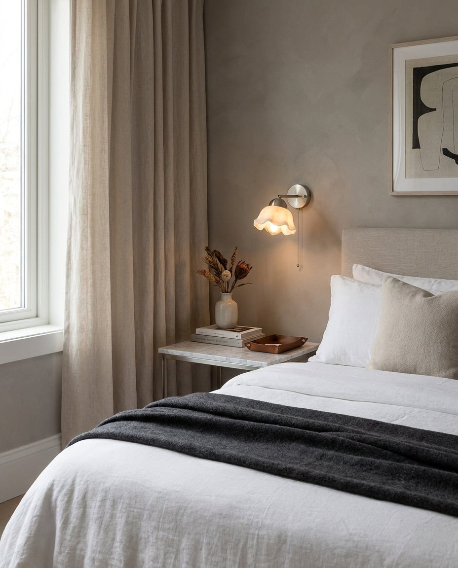 Mavenhurst Albasten wandlamp