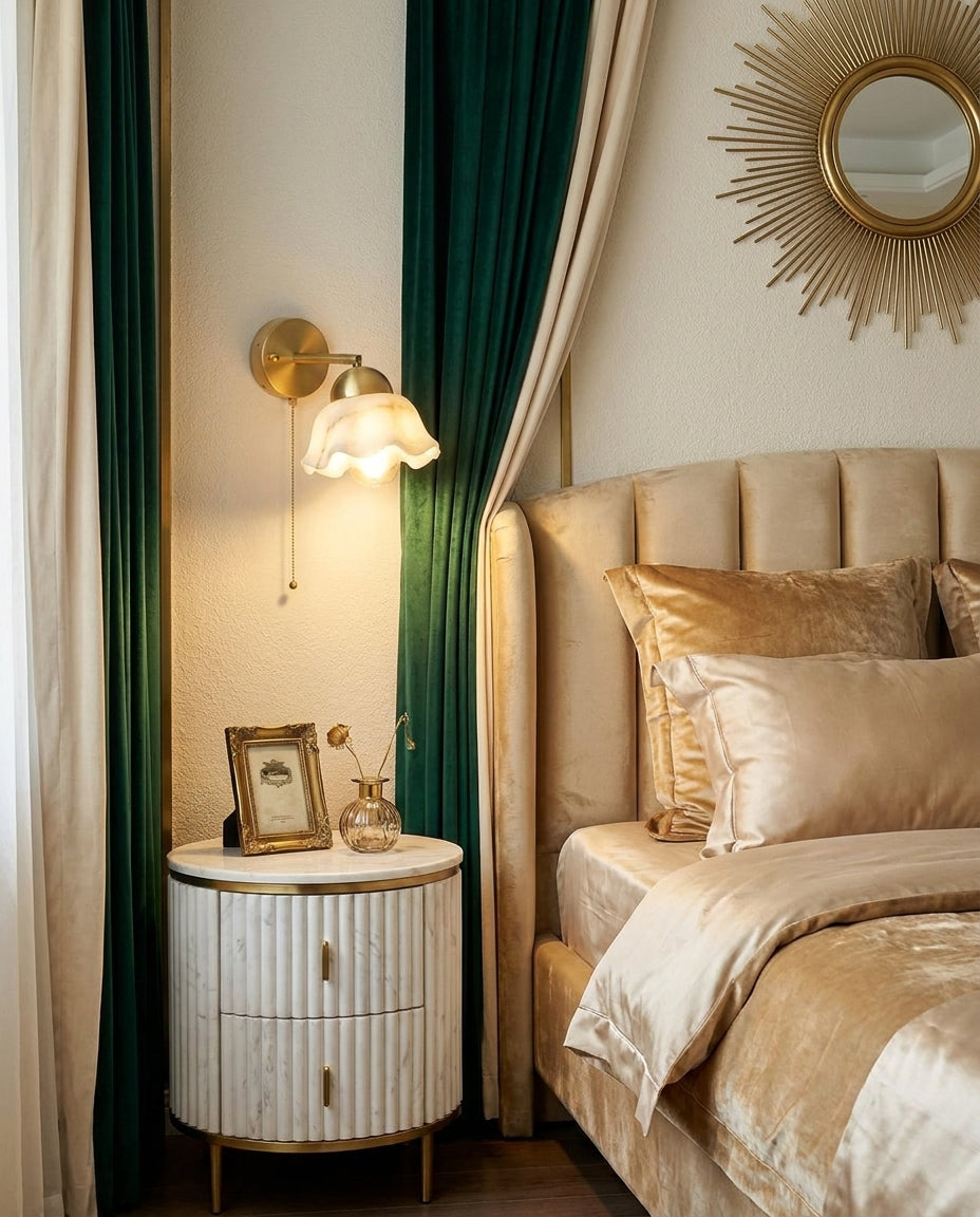 Mavenhurst Albasten wandlamp