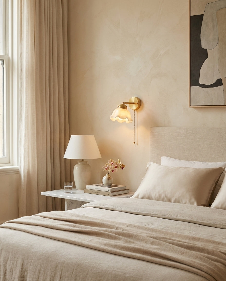 Mavenhurst Albasten wandlamp
