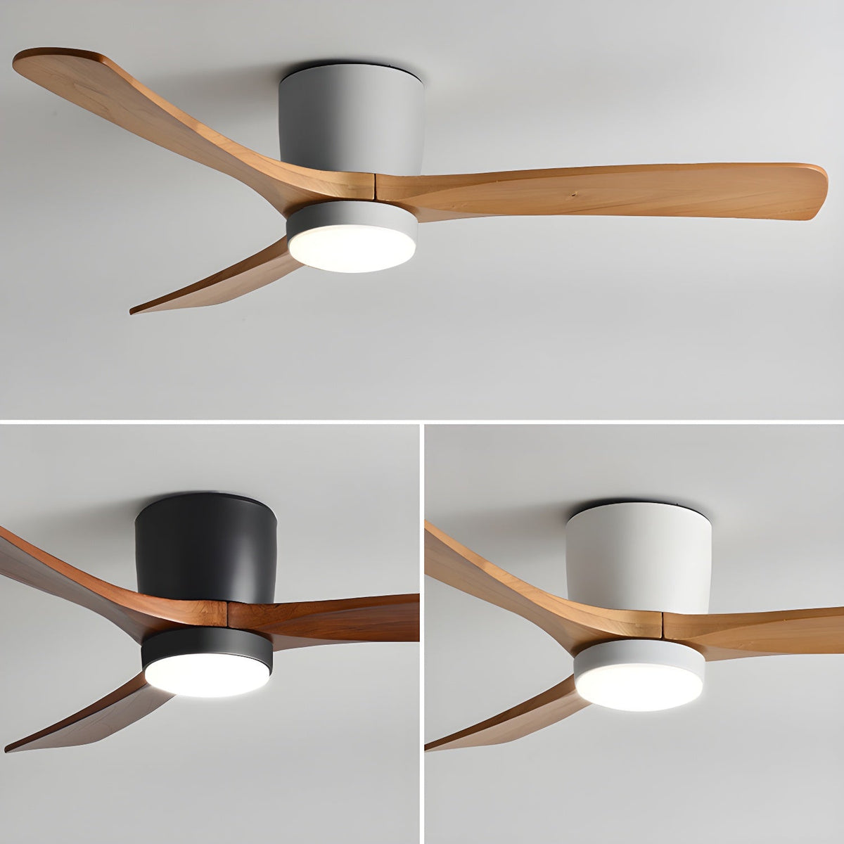 Miroise plafondventilator met verlichting