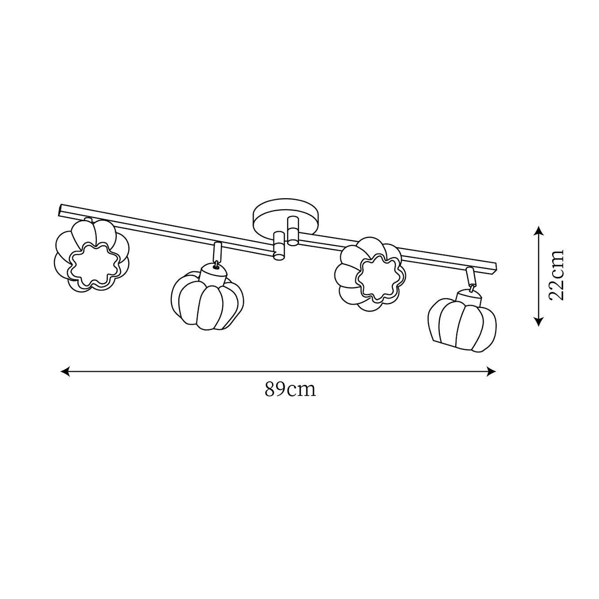 Sororeon plafondlamp