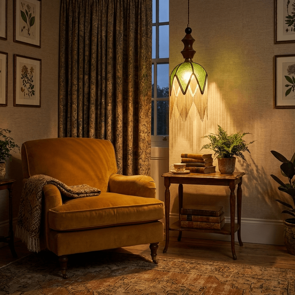 Melisande Verdant Tassel hanglamp