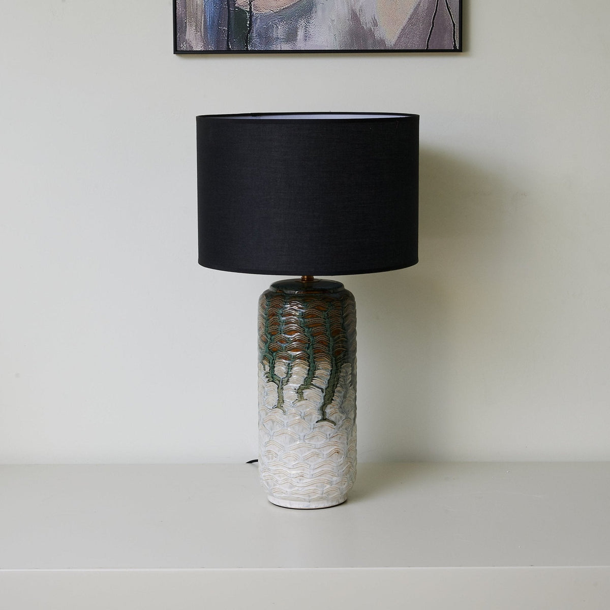 Ainsley Moderne tafellamp van keramiek