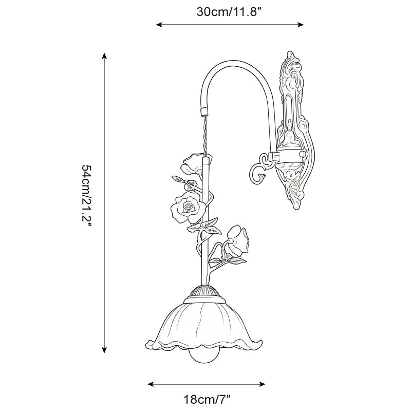Gisella wandlamp