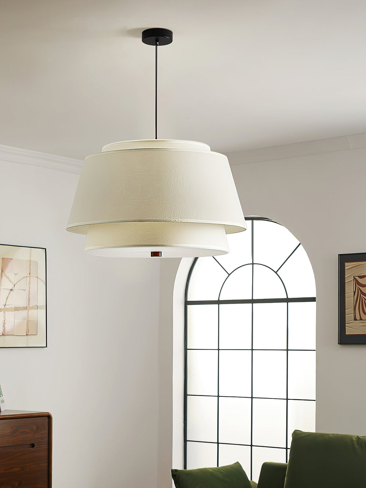 Verdura hanglamp van stof