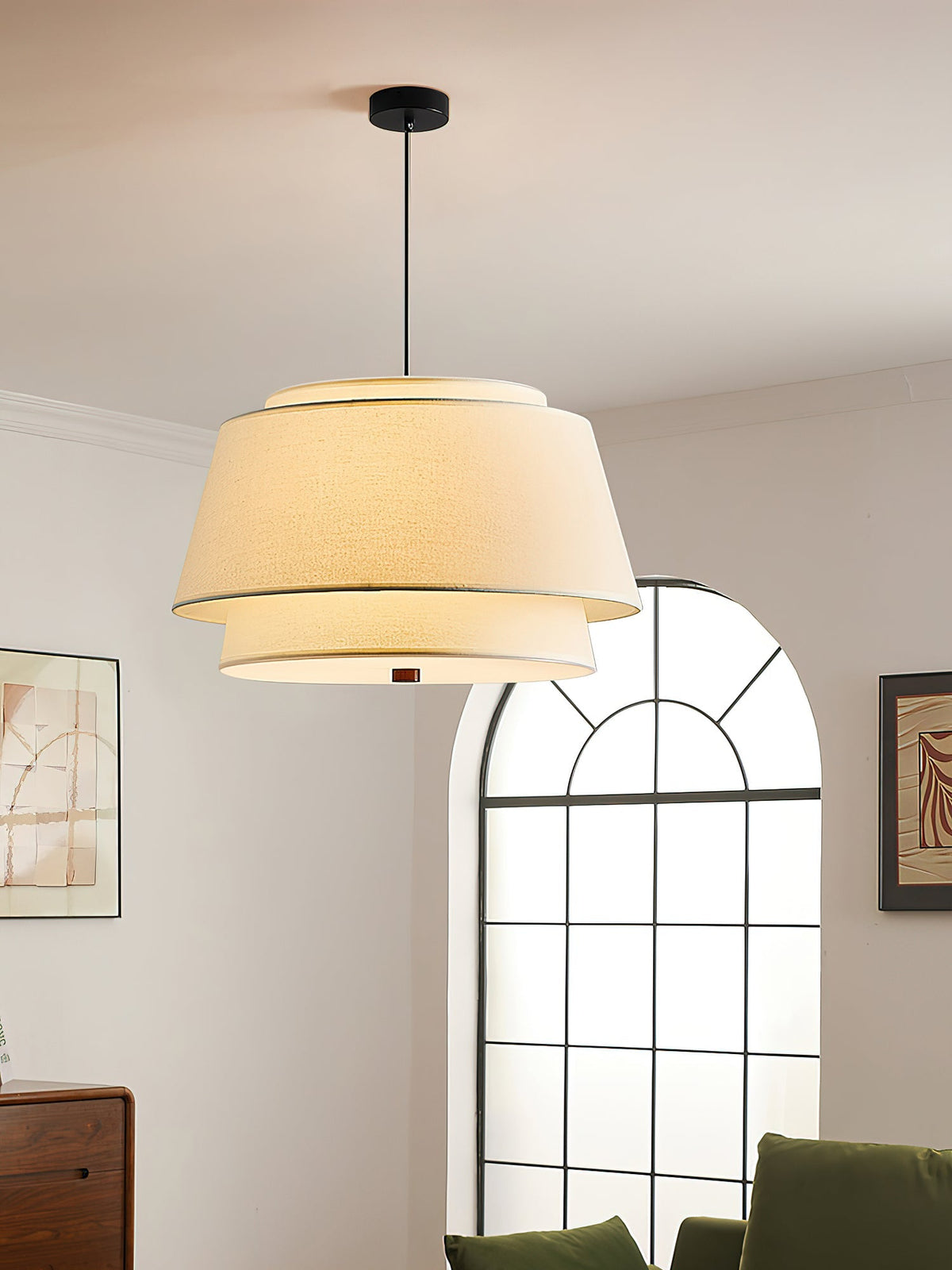 Verdura hanglamp van stof