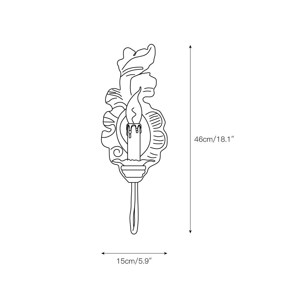 Reniise wandlamp