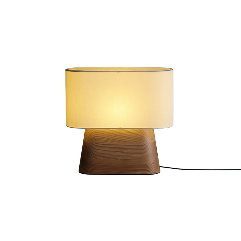 Hadley tafellamp van walnoot