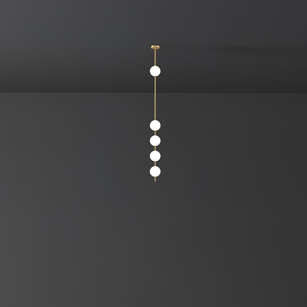 Valem Moderne hanglamp van messing