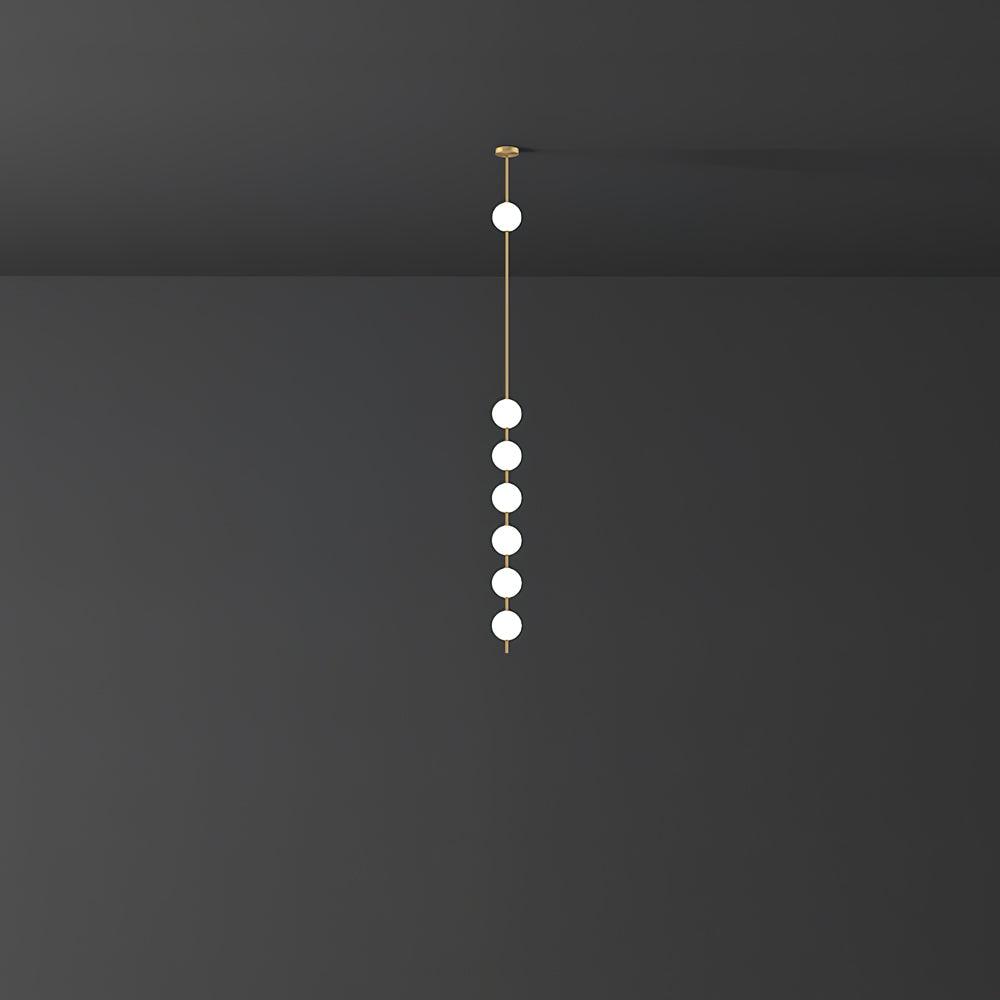 Valem Moderne hanglamp van messing