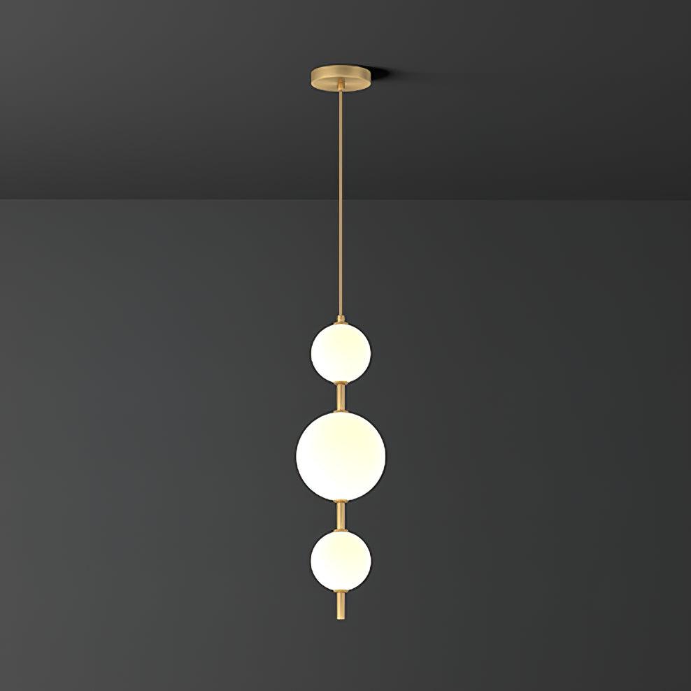 Velloran messing Kunststof hanglamp