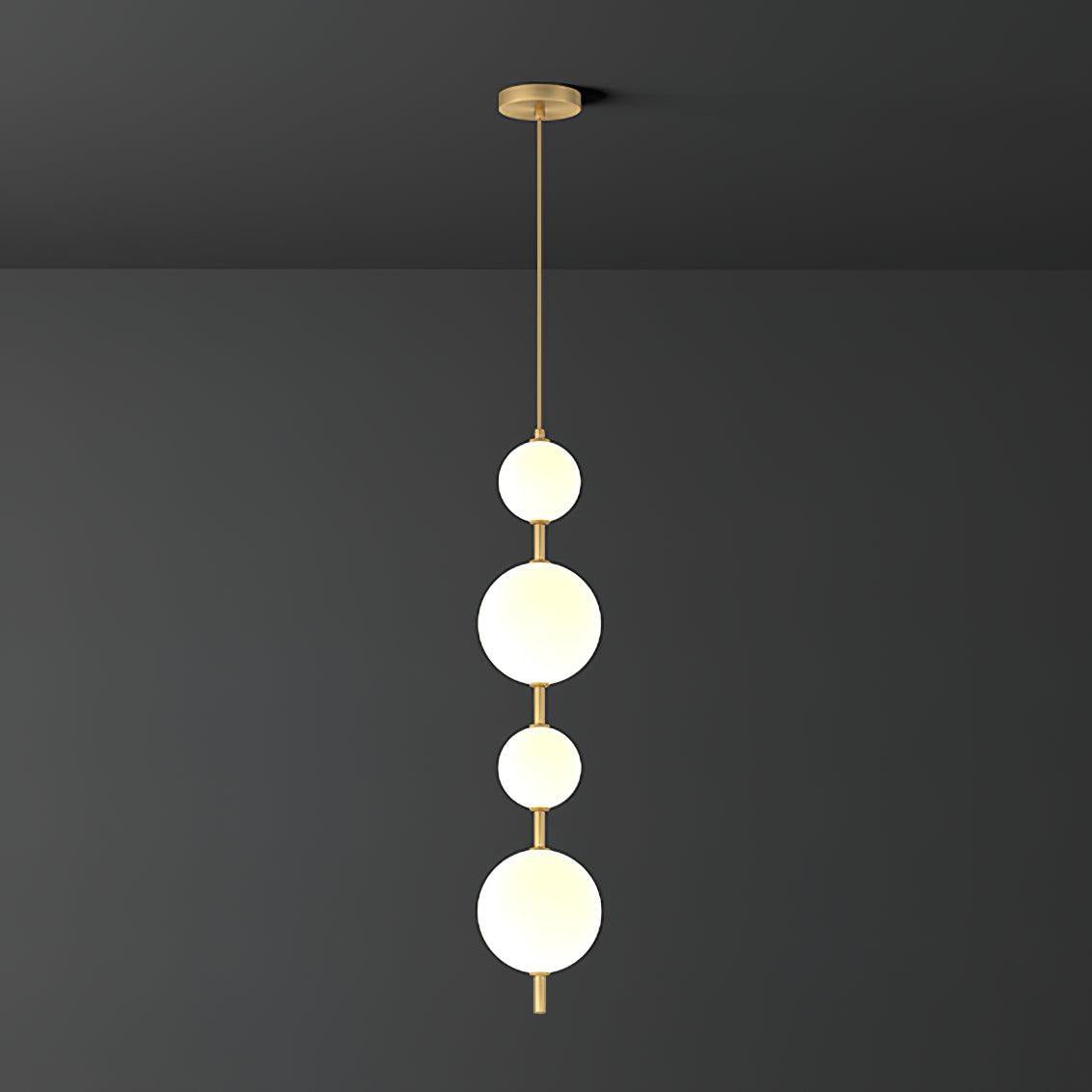Velloran messing Kunststof hanglamp