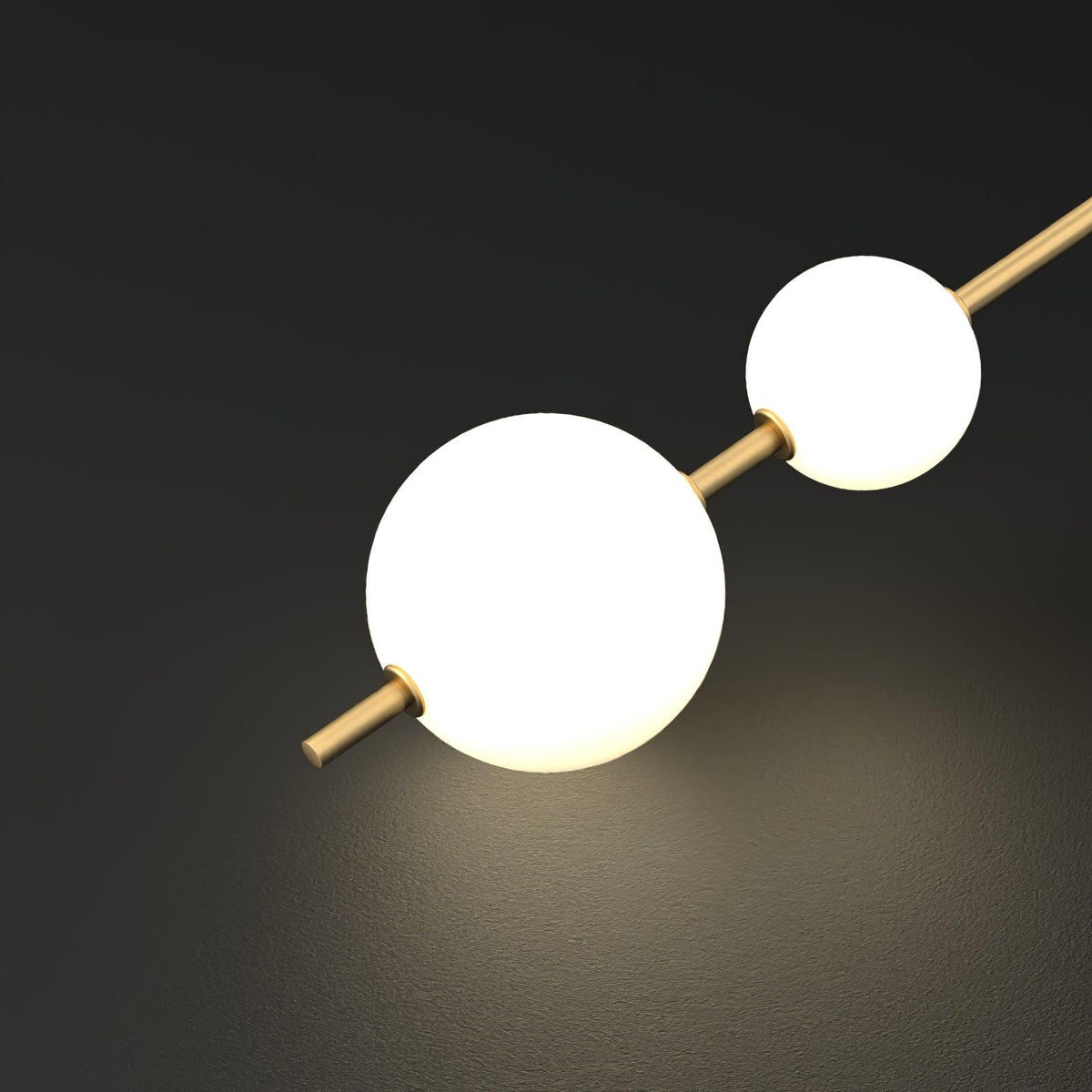 Miriiella wandlamp Verticale Bol Minimalistisch