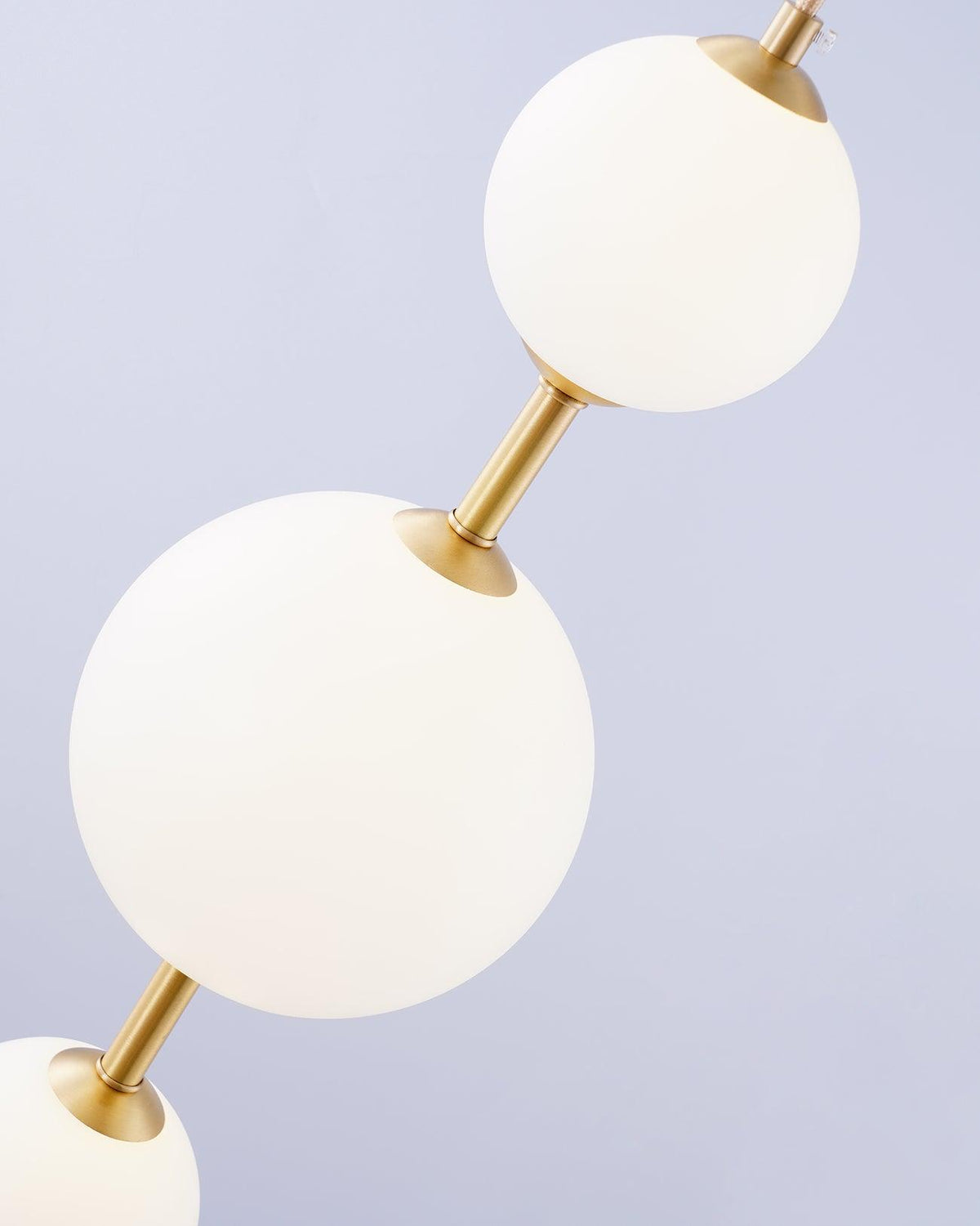 Velloran messing Kunststof hanglamp