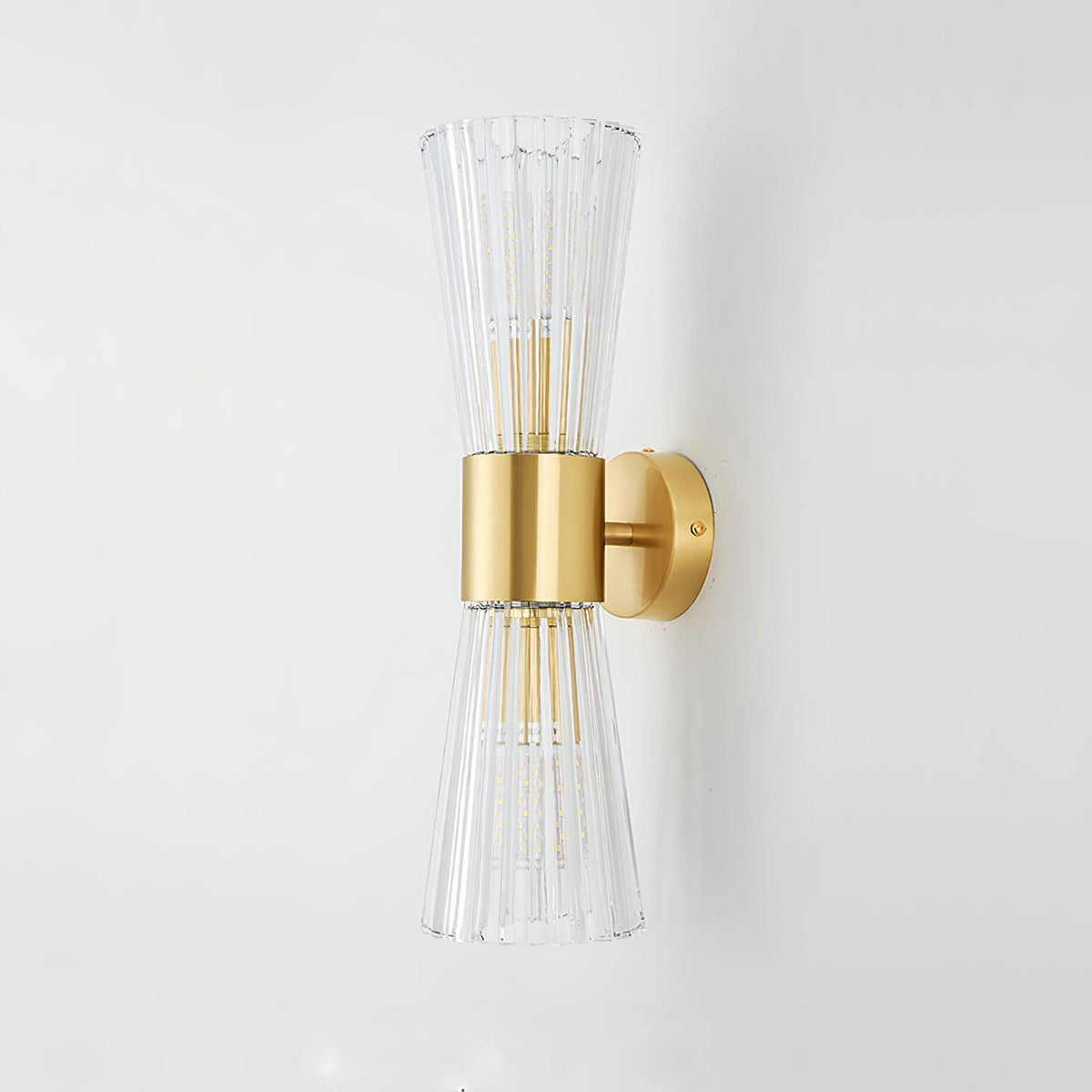 Cyrinenne kristallen artistieke wandlamp