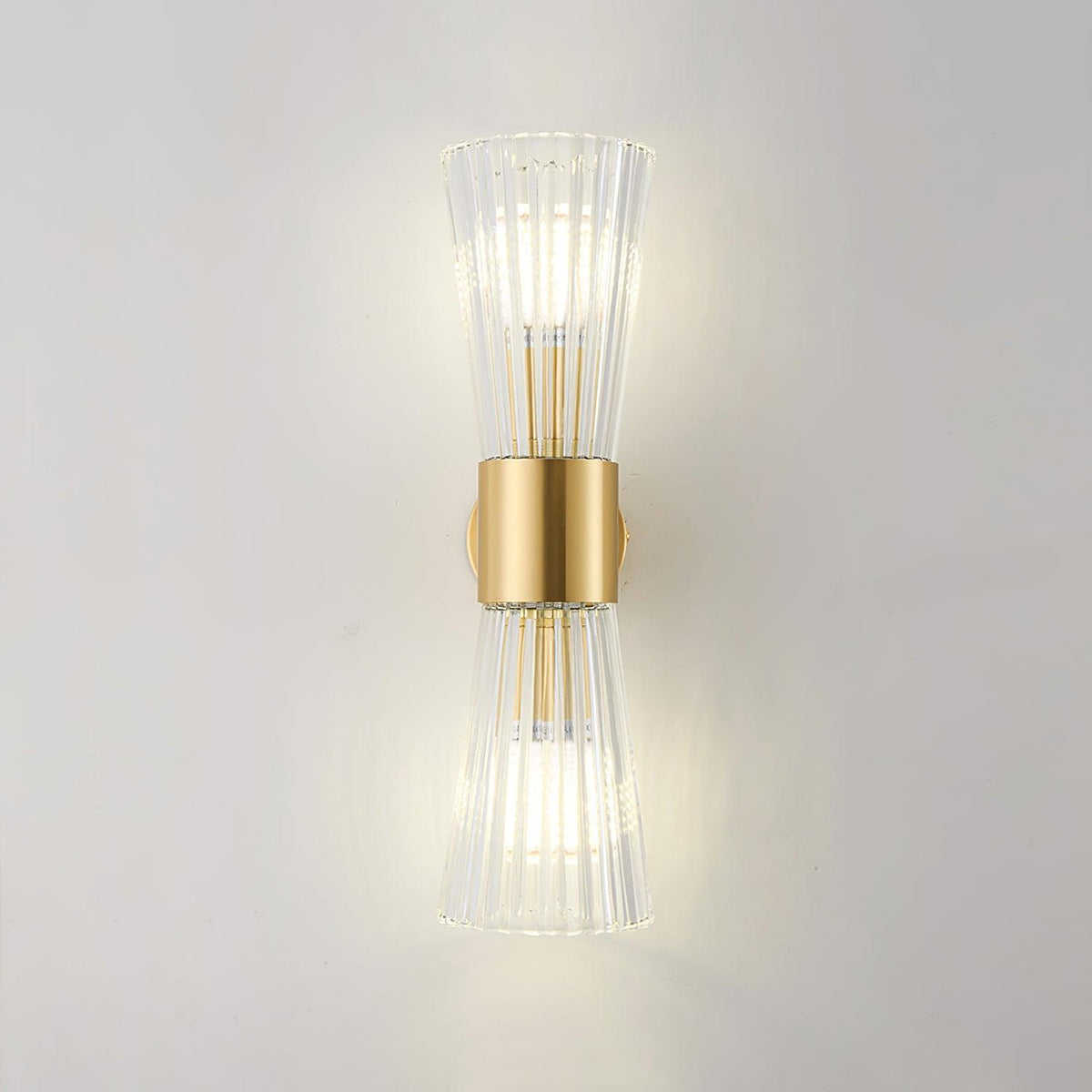 Cyrinenne kristallen artistieke wandlamp