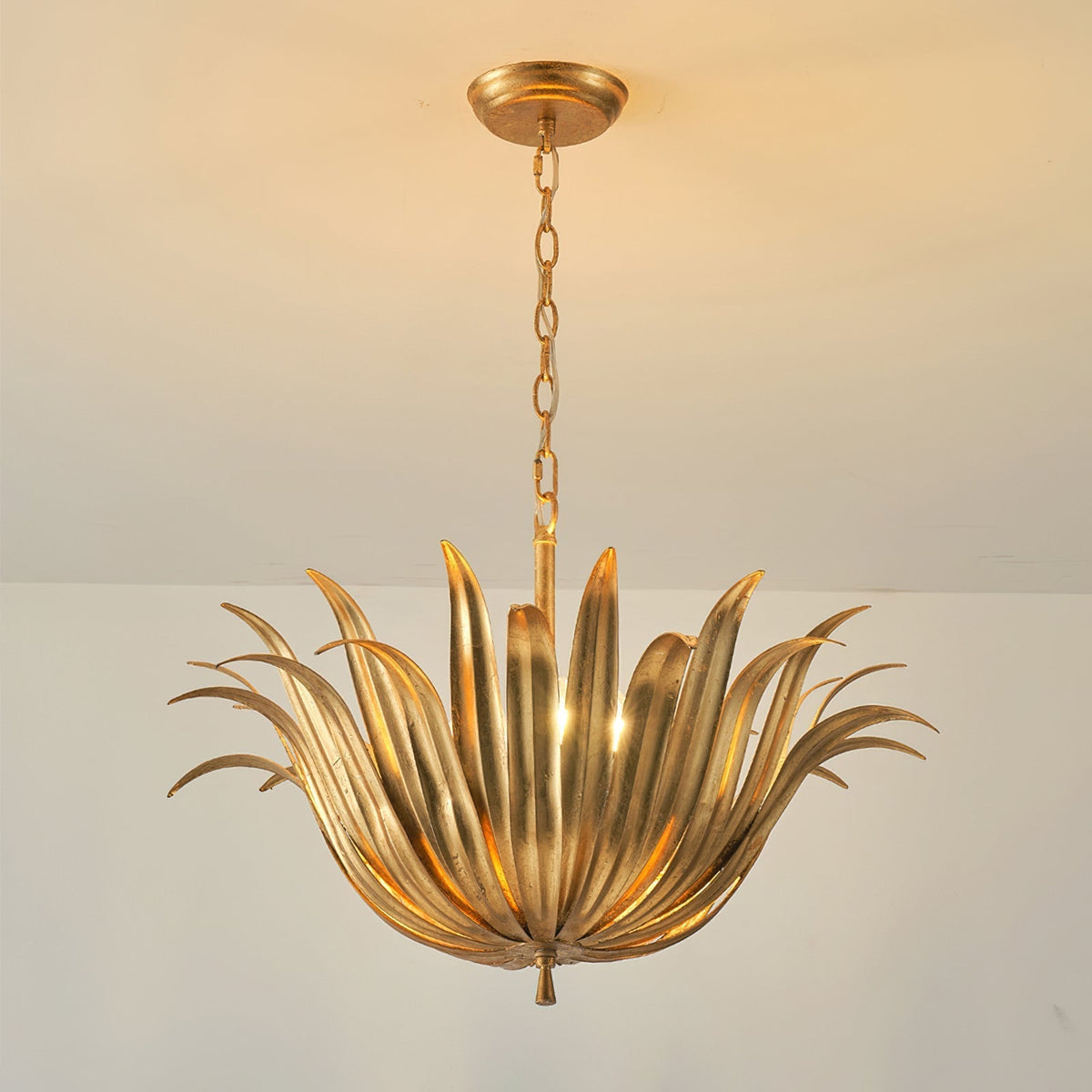 Selivaine hanglamp met bloemblaadjes