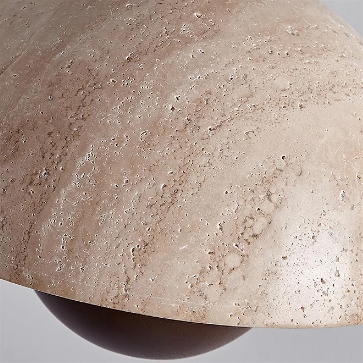 Cadorisra travertin hanglamp Hout