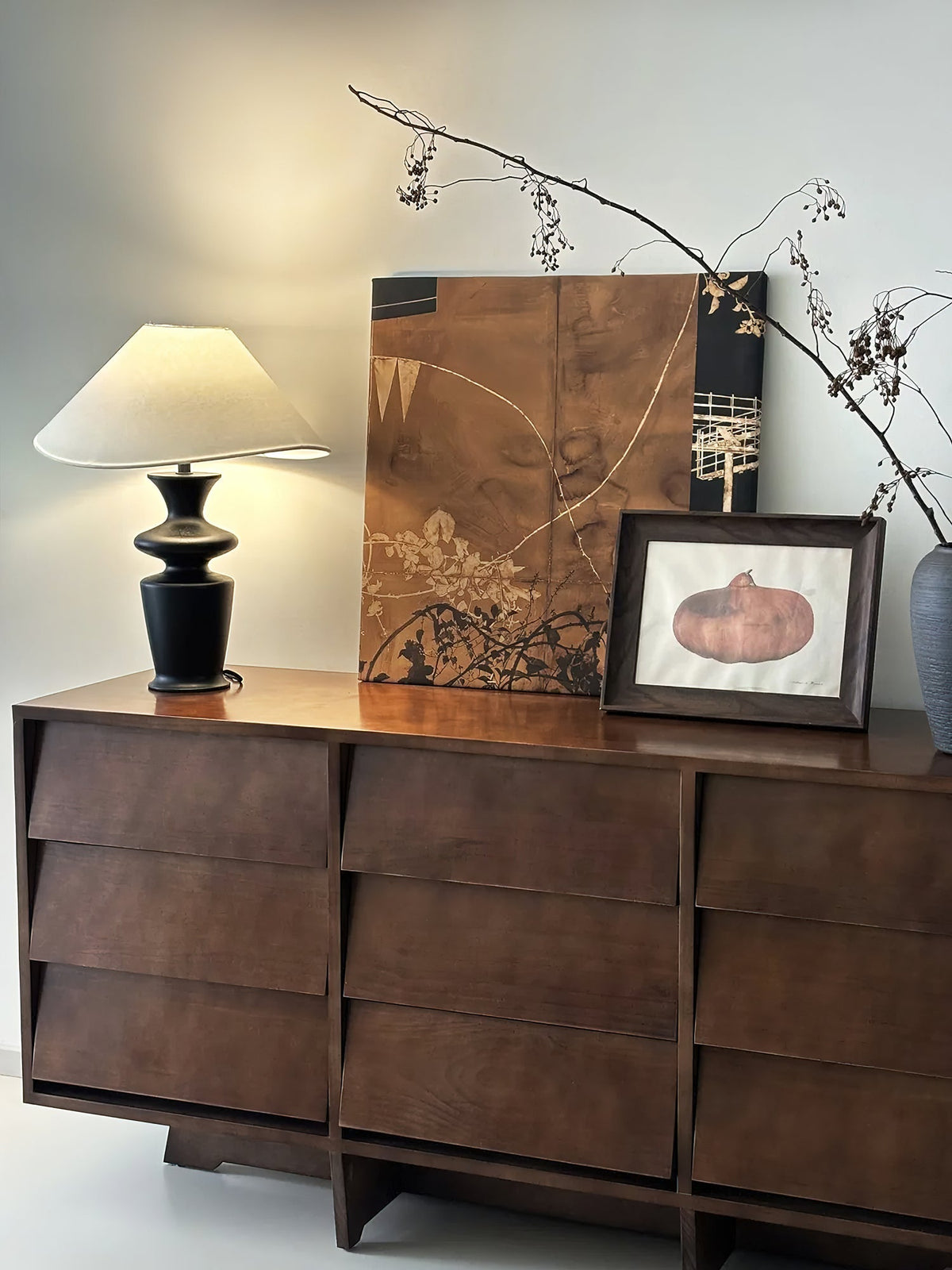 Sylaleria minimalistische tafellamp van hout