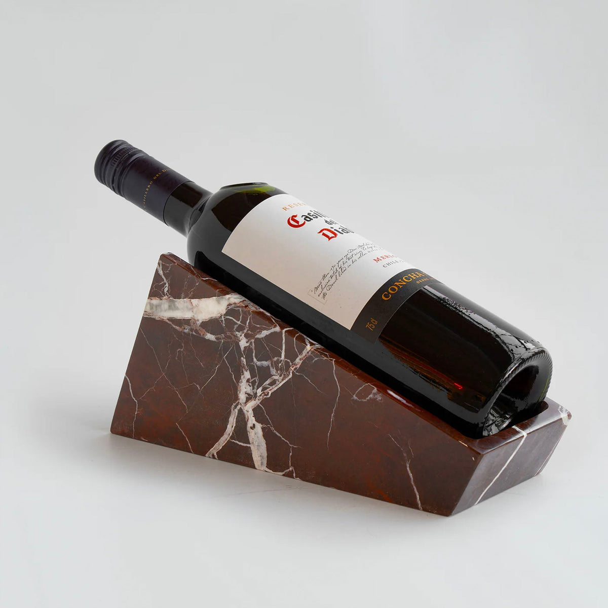 Selivian Cantilever Marmeren Wijnhouder met Steun voor Eén Fles