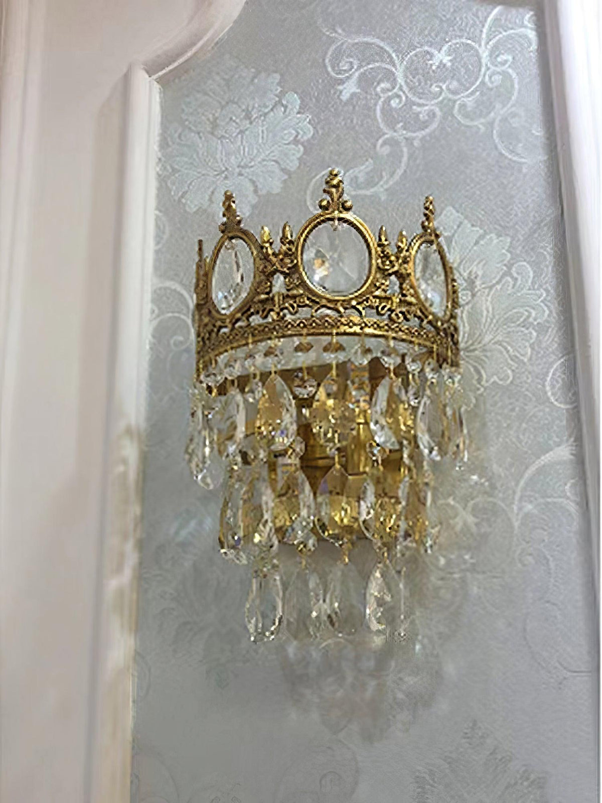 Ulliryra Vintage Kristallen wandlamp