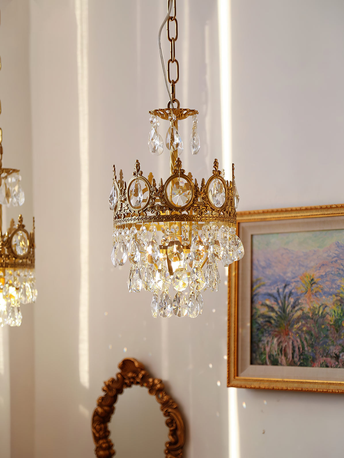 Luxeian Vintage Kristallen Kroonluchter