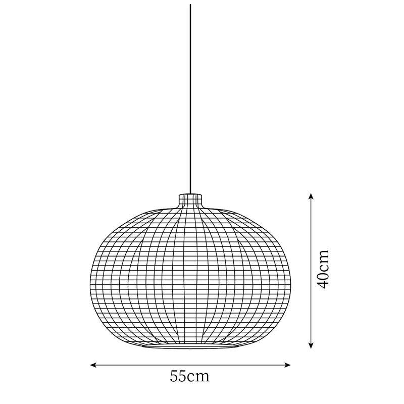 Savana rotan hanglamp