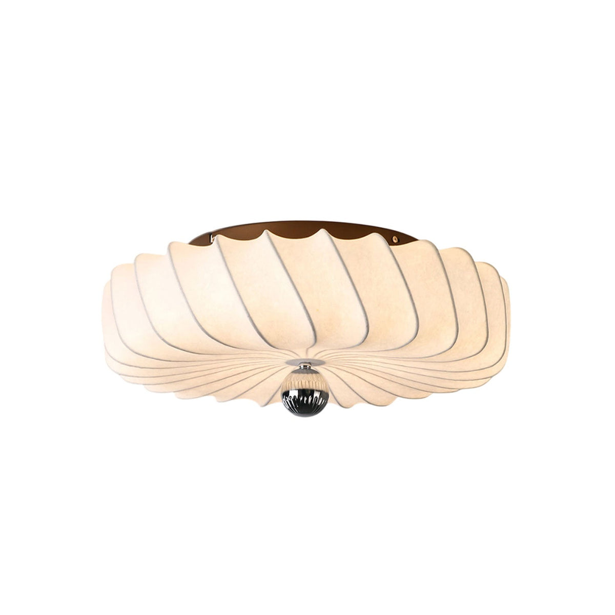 Zelore Swirl stof brons hanglamp